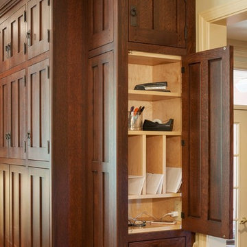 Arts & Crafts Kitchen with Craftsman Door Style