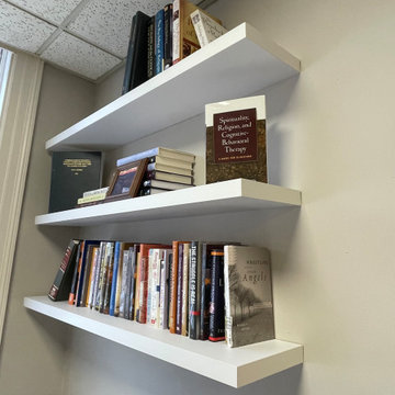 Floating Bookshelves