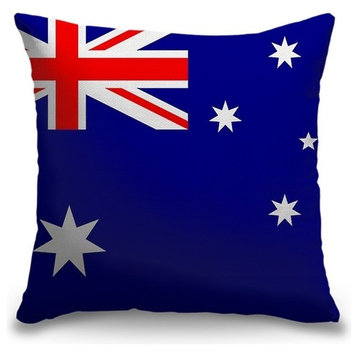 "Australia Flag" Pillow 16"x16"