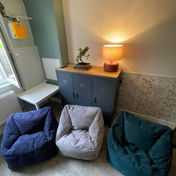 Sous-sol (salle de jeux + bureau) à Bois Colombes