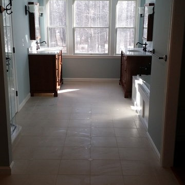 Subtle Blue Bath