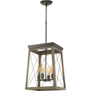 Briarwood Collection 4-Light Foyer, Antique Bronze