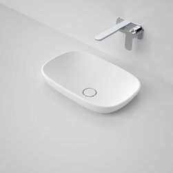 Caroma Contura 530 Solid Surface Inset Basin - Bathroom Basins