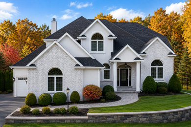 Example of a classic exterior home design in Atlanta