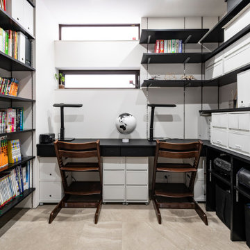 アートな空間をつくり出す都心の家