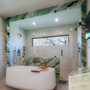 Jade Green Dolomite Bathroom Rennovation