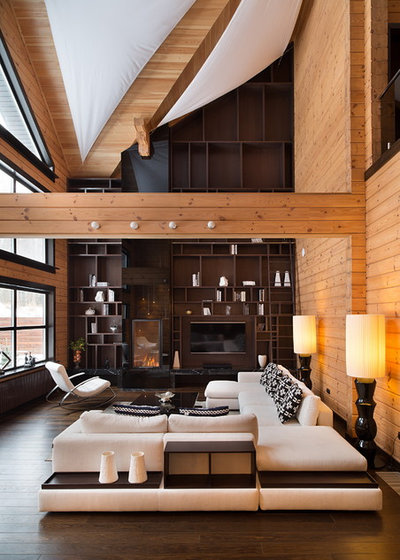 Современный Гостиная by Архитектурное бюро LOFTING