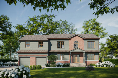 Country exterior home idea in New York