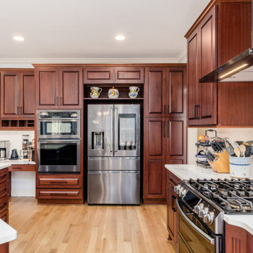 Traditional Kitchen Remodel Done in the Bozeman Door
