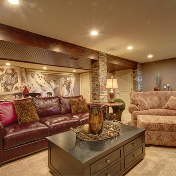Basement Remodel- Home Theater & Bar