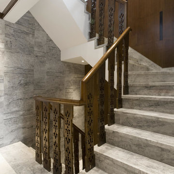 Abba Grey Marble Application Project