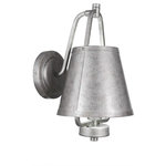 Toltec Lighting - Toltec Lighting Sonora - One Light Wall Sconce, Aged Silver Finish - Sonora 1 Light Wall Sconce In Aged Silver Finish.Assembly Required: TRUE * Number of Bulbs: 1*Wattage: 100W* BulbType: Medium Base* Bulb Included: No