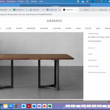 Dining table