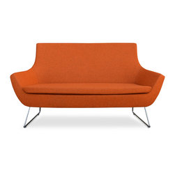 Rebecca Sofa & Chrome Base- Special Camira Order - Sofas