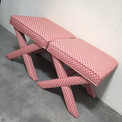 Custom X Benches - Footstools And Ottomans