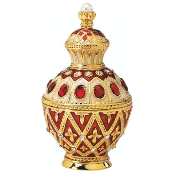 The Pushkin Collection Romanov Style Enameled Egg: Svetlana