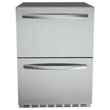 RCS Dual Drawer UL Rated Refrigerator