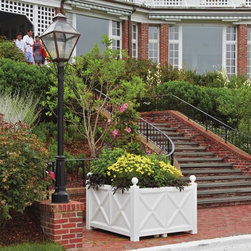 Large Square Planter - Outdoor Pots And Planters