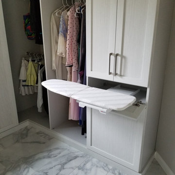 White & Grey Dressing Area for Her