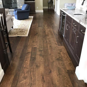 Hickory Plank Flooring, Waterville Valley NH