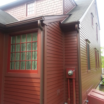 5 1/4" HardiePlank Smooth Countrylane Red Countrylane Red HardieTrim