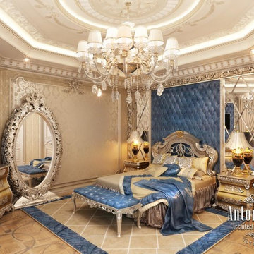 Master bedroom interior