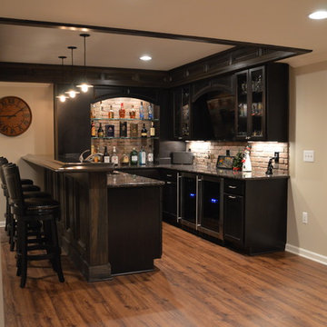 Overview of the Basement Bar Area