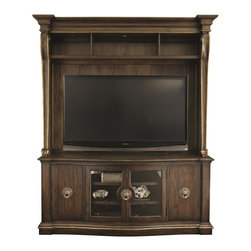 Bernhardt Villa Medici 4-Door Entertainment Console With Deck - Products