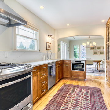 Montlake Kitchen with Historic Charm