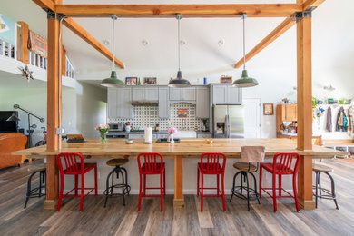 Design ideas for a rural kitchen in Denver.