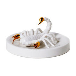 Scorpion Porcelain Ring Holder - Home Decor