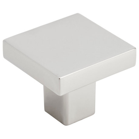 Amerock Monument 1-3/16" Length Cabinet Knob, Polished Nickel