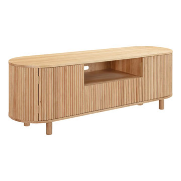 Ripple Entertainment Unit 180Cm - Oak