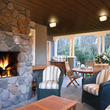 Backyard patio