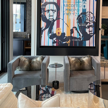 Modern Luxe Living Room – Houston