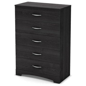 South Shore Step One 5-Drawer Chest, Gray Oak