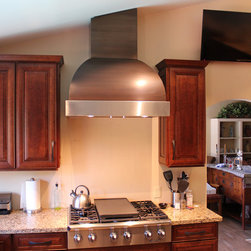 Los Angeles Custom Copper Hood - Range Hoods And Vents