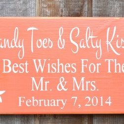 Handcrafted Beach House Decor Signs - Products