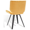 Safavieh Couture Matty Scandinavian Dining Chair, Mustard