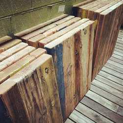UC Berkeley Memorial Stadium Projects - Table Tops And Bases