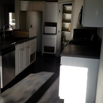 Select Grade White Oak Floor - Refinish plus Stain