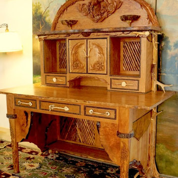 Adirondack Whitetail Inspired Desk