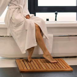 Bamboo floor mat for Shower Spa Relaxation, Non Slip Shower Floor Mat - Products