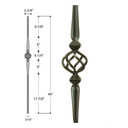 Gothic Iron Balusters - Products
