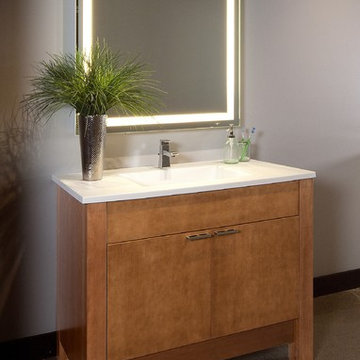 EVO Door style: Vienna SG | Species: Maple SG | Finish: Pecan