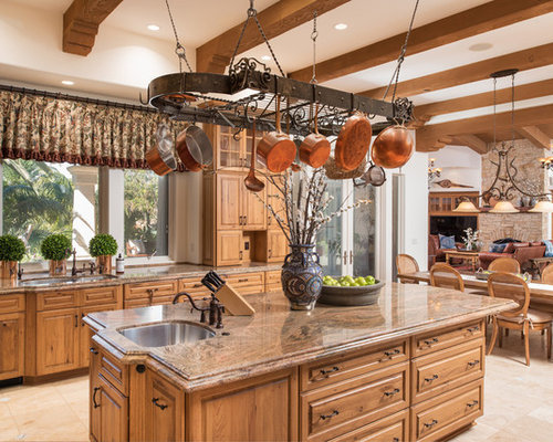 Houzz | Rustic Open Concept Kitchen Design Ideas & Remodel Pictures