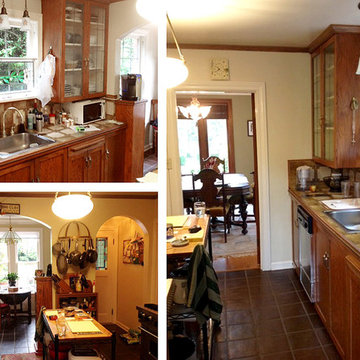 Vintage Tudor Kitchen