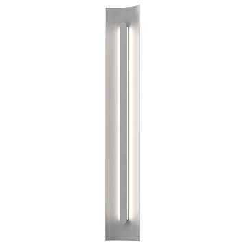 Tairu 36" LED Sconce, Textured Gray