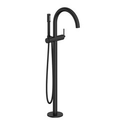 Atrio Freestanding Floor Mount Tub Faucet with Hand Shower - Bathtub Faucets