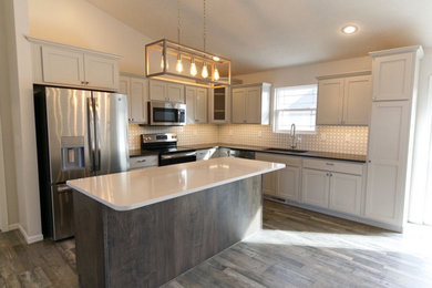 Kitchen - contemporary kitchen idea in Other